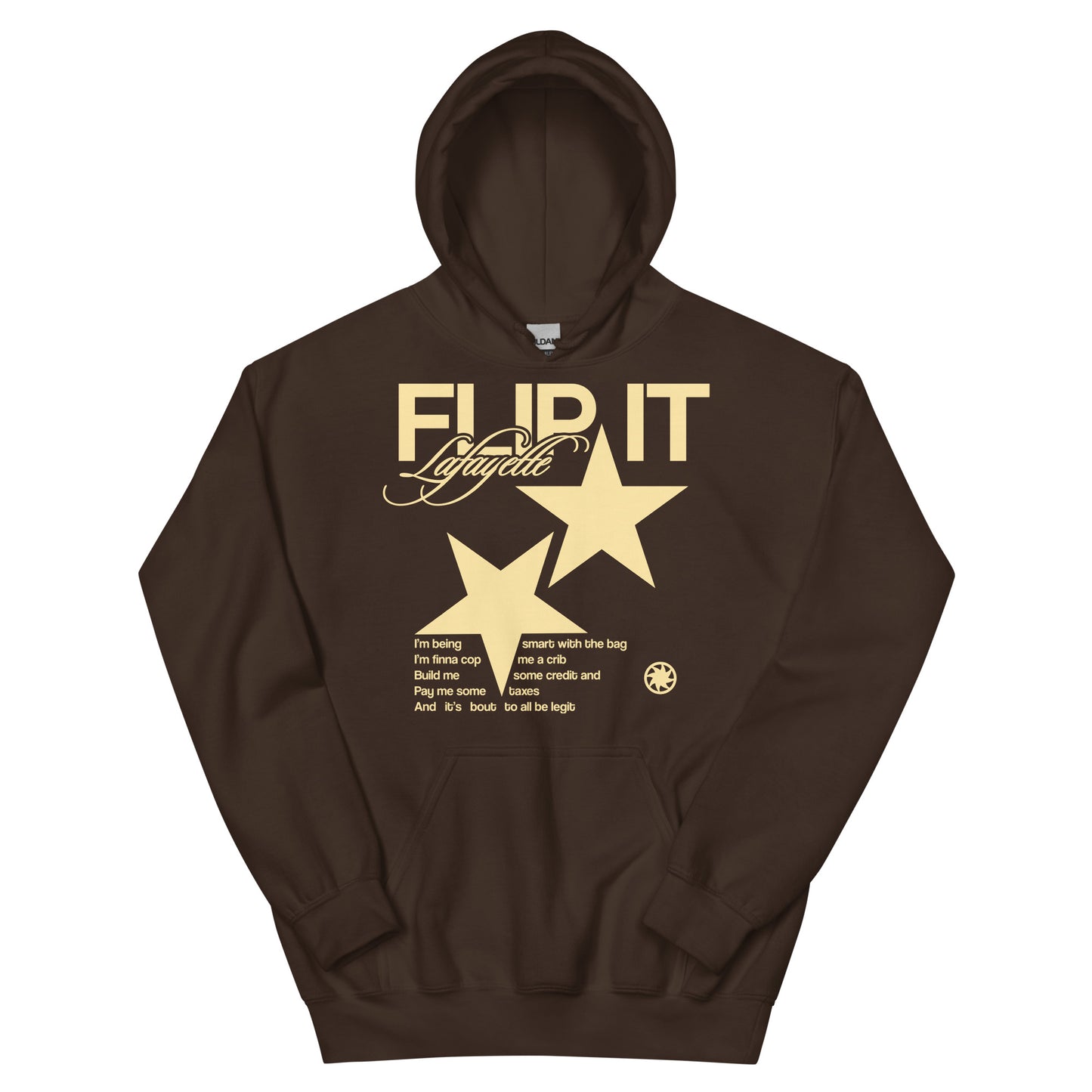 Flip It - (LIMITED) Hoodie - Brown